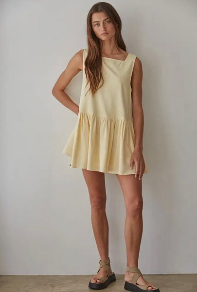 Butter Square Neck Mini