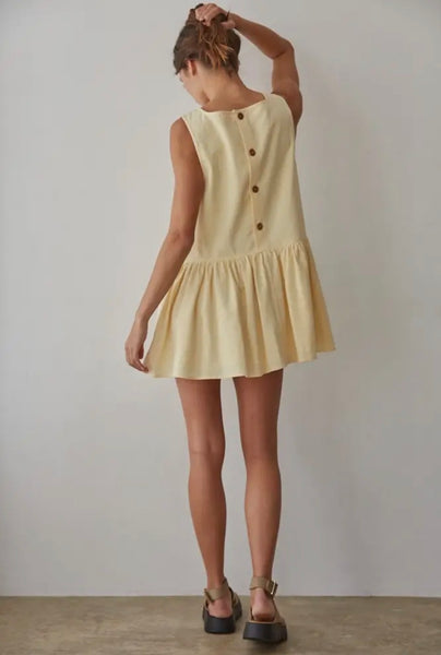 Butter Square Neck Mini