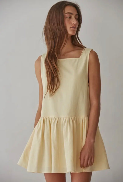 Butter Square Neck Mini