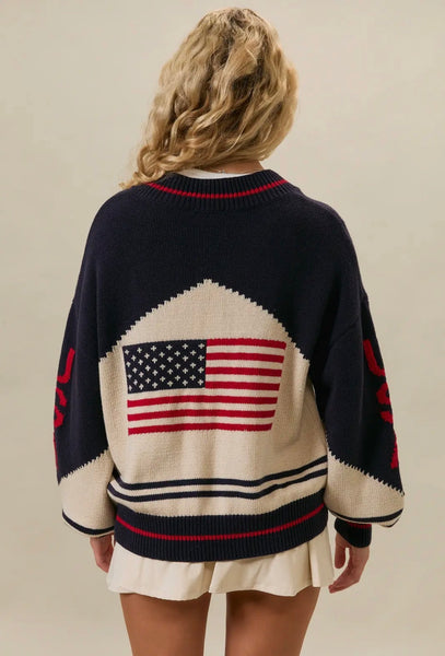 Vintage USA Knit Zip